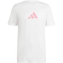 Adidas Sport Performance Dame 5 Logo Round Neck Comfortable Short Sleeve T-Shirt Men T-Shirts White IS5212 M white