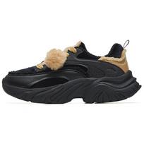 Anta Bunny Shoes Comfortable Durable Thick Sole Sports Low Top Casual Shoes Women sneaker Black Brown 122248887-6 37.5 black