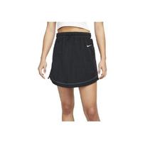 Nike Logo Woven High-Waisted Breathable A-Line Comfortable Casual Skirt Women skirts Black DM6200-010 XS