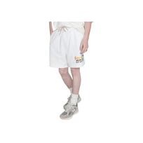 Levis X SS22 Letter Print Logo Drawstring Straight Leg Casual Shorts Men shorts White A2684-0000 S