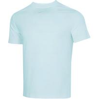 Nike Embroidered Logo Print Dopamine Crew Neck Pullover Short Sleeve T-Shirt Women Tops Light-Blue DH4256-394 L white