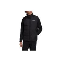 Adidas Solid Color Straight Collar Warm Vest Men Vests Black GE9898 S