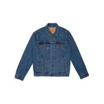 Levis Solid Color Casual Single Button Denim Jacket Men jackets Dark-Blue 72334-0136 S