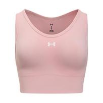 Under Armour Vanish Seamless Comfortable Classic Skin-Friendly Versatile Sports Bra Women underwear Deep-Pink 1384419-647 white