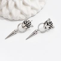 Leopard Earrings, Women's High-end, Personalized, Hip-hop, Trendy Earrings, Earrings, Pendants, Earrings auksas