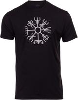 Vegvisir | Nordic Viking Rune Compass Norse Germanic Icelandic Pagan Magic Symbol T-Shirt S įvairiaspalvis