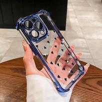 Case For Motorola MOTO Edge 50 60 FUSION 5G G60 G06 G24 Little Love Heart Plating Shockproof Soft Transparent Cute Cover Moto Edge 50 Fusion