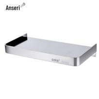 Stainless Steel Bathroom Phone Holder & Storage Shelf