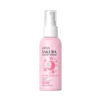 Japan Sakura Sleep Spray 60ml Leave-in Bedtime Moisturizing Spray 1pcs