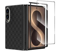 Benks Dėklas Magnetic Armor Grid Pro Grand Combo (C.K.FL.SA.BK.CS60) skirtas Samsung Galaxy Z Fold 8 juodos spalvos