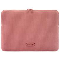 Nešiojamojo kompiuterio krepšys Tucano Velluto 2 Sleeve 16″ skirtas MacBook rožinės spalvos