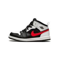 Air Jordan 1 Mid TD Chile Red Baby Sneakers Black White 640735-075 21 black
