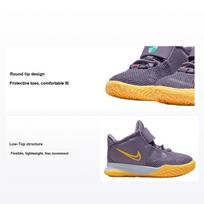 Nike Kyrie 7 TD Daybreak Baby Sneakers Purple Citron-Pulse Siren-Red CT4980-500 25