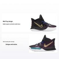 Nike Kyrie 7 PS Chinese New Year Kids Sneakers Purple Black Spirit-Teal CW3240-001 28