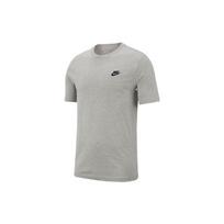 Nike Swoosh Logo Cotton Short Sleeve T-Shirt Men Tops Grey AR4997-064 XL