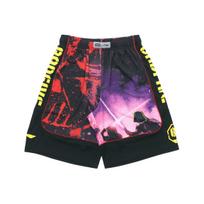 Lining BadFive Star Wars Print Competition Shorts Men Bottoms Black AAPQ241-1 M pink