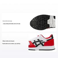 ASICS Gel Lyte Classic GS White Red Kids Sneakers Black 1194A063-100 36 red