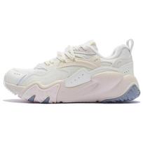 Li Ning Cat Paw Lite Comfortable Warm Low Top Running Shoes Women sneaker Pink White AGLS214-2 36⅓ white