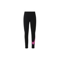 Nike Sportswear Leg-A-See Swoosh Print Logo Casual High-Waisted Knit Leggings Women leggings Black AR3510-014 L