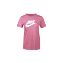 Nike Sportswear Essential Classic Logo Crew Neck Short Sleeve T-Shirt Women T-Shirts Dark-Pink BV6170-614 S pink
