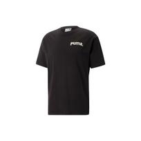 Puma American Vintage Letter Print Crew Neck Short Sleeve T-Shirt Men Tops Black 622536-01 S black
