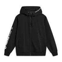 Li Ning Sportinio Gyvenimo Stiliaus Serija Raidės Logotipas Vilnos Infraraudonoji Šilta Antibakterinė Hoodija Ilgomis Rankovėmis Ankstyvo Rudens Palaidinė Unisex palaidinė AWDTB39-2 XS