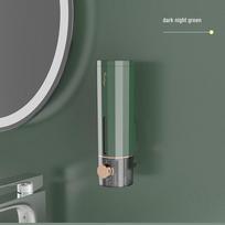 Lux Wall-Mount Automatic Foaming Soap Dispenser with Storage Shelf tamsiai žalia spalva