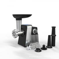 New Multi-Functional Electric Meat Grinder & Sausage Stuffer with Automatic Vegetable Cutter gray
