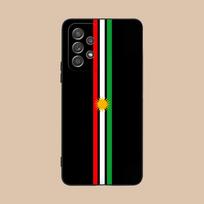 Kurdistano vėliavos matinio TPU dėklas mobiliajam telefonui Samsung Galaxy A56 55 54 53 52 51 36 35 34 23 16 15 5G Spalvingas dangtelis Galaxy A16 red