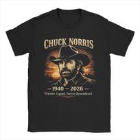 Chuck Norris RIP Memorial Apparel Unisex T Shirt Cotton Tee New Arrival Tops Tshirt S