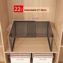 Wardrobe Layered Baffle Cabinet Partition Cabinet Telescopic Shelf Wardrobe Shoe Cabinet Storage and Finishing Artifact Shoe Rack