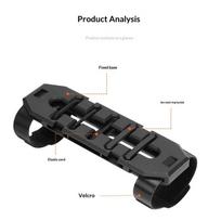 Bicycle Energy Gel Holder Road And Mountain Bike Storage Box Energy Bar Elastic Buckle Cycling Accessories