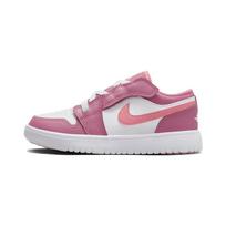 Air Jordan 1 Low ALT PS Desert Berry Kids Sneakers Pink White Coral-Chalk BQ6066-616 29.5