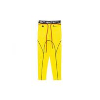 Nike Womens x Off-White Pro Tights Opti Yellow Women Bottoms CN5574-731 L