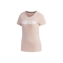 Adidas Neo Round Neck Sports T-Shirt Women Tops Vibrant-Pink FP7875 S