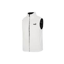 Puma Reversible Sports Stand Collar Fleece Vest Men Vests White 848955-93 M