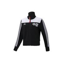 Adidas 40th Anniversary Of Womens Volleyball Championship Commemorative Long-Sleeve Zip Jacket Women Outerwear Black HT9383 M white