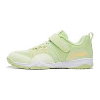 LiNing Lightweight Shock Absorbing Non-Slip Wear-Resistant Breathable Childrens Training Shoes Kids Sneakers Light-Pink Green APTS006-1 31.5 white