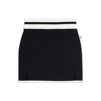 Li-Ning Sports Lifestyle Series League Of Legends Pool Party Collaboration Color Block Waist Tight Casual Skirt Women Skirts Black ASKT710-2 XL white