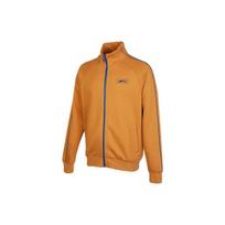 Puma Logotipu išsiuvinėta sportinė apykaklės striukė Vyriška striukė Khaki 539728-74 S orange