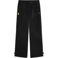 Puma X Ferrari Collaboration SS25 China Limited Edition Fashion Versatile Soft Loose Casual Pants Women bottoms Black 634331-01 L