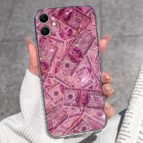 For Samsung A06 A07 A05 A05S A04 A04E A03 A03S A02 A02S A01 M06 F06 Phone Cover Fashion Hot Air Balloon Pattern Transparent TPU Shell For Samsung Case Samsung A06 4G pink