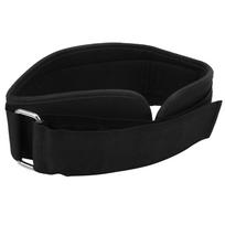 Weight Lifting Belt Fitness Training Waist Support Brace Widen Nylon Bodybuilding Supplies M black