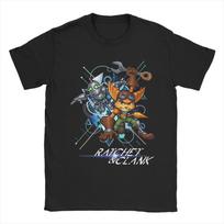 Ratchet And Clank Tee Shirt for Men Women Graphic T Shirts  Cotton Clothing S