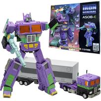 (In Stock)Transformation AS Optimus Prime AS08E EVA Version C-level Truck Head Container Commander Action Figure Model Toy Gift black