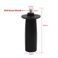 For Angle Grinder Auxiliary Side Handle with 8mm and 10mm Thread Diameter Suitable for Grinding Machine Handle Replacement