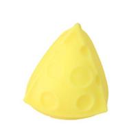 Triangle Cheese Squeeze Toy Stress Relief Yellow Cheese Fidget Toy Relaxation Focus Aid Stress Ball Simulated Cheese Sensory Toy