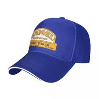 Camel Racing Service Baseball Cap Fashion Sandwich Cap Unisex Style Breathable Sun Hat Outdoor Adjustable mėlyna