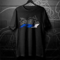 For Yamaha FZ1 = FZS1000 Fazer 2001-2005 fans - Motorcycle T-Shirt S