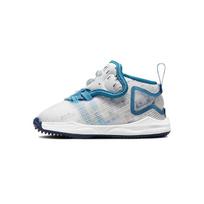 Space Jam x Nike LeBron 19 TD Sweatsuit Baby Sneakers White Blue-Void Dutch-Blue DD0417-100 27